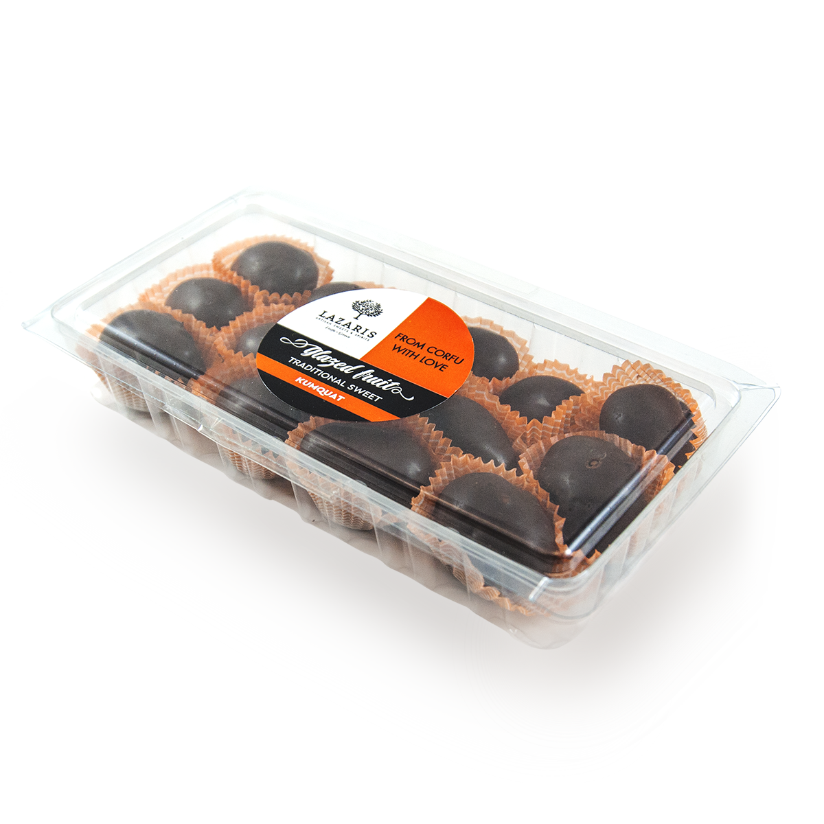 glazed fruit choco side